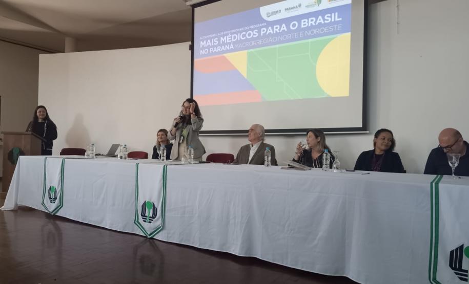 Sesa realiza acolhimento de mais 78 profissionais do Programa Mais Médicos