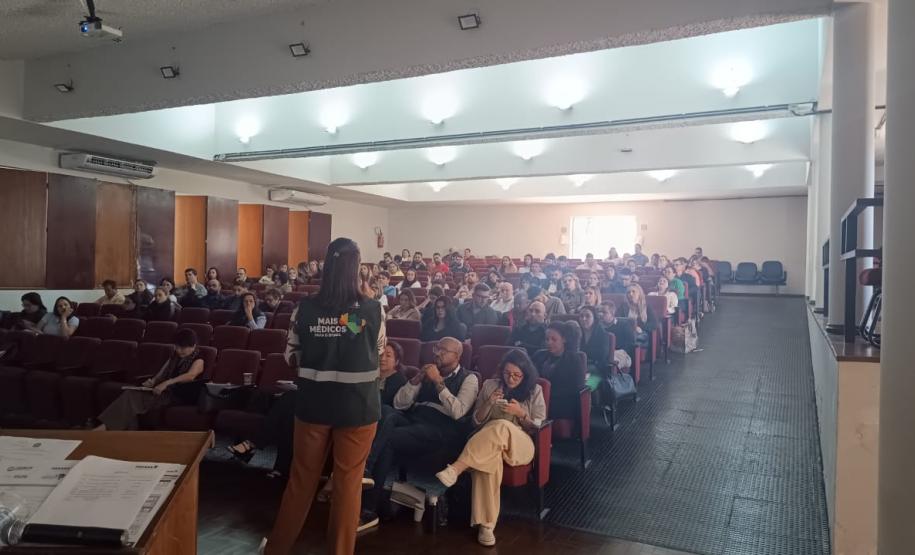 Sesa realiza acolhimento de mais 78 profissionais do Programa Mais Médicos