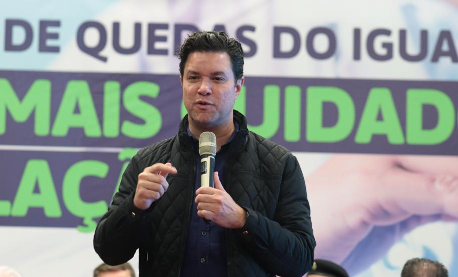 Governo inaugura obras e anuncia novos investimentos para Quedas do Iguaçu
