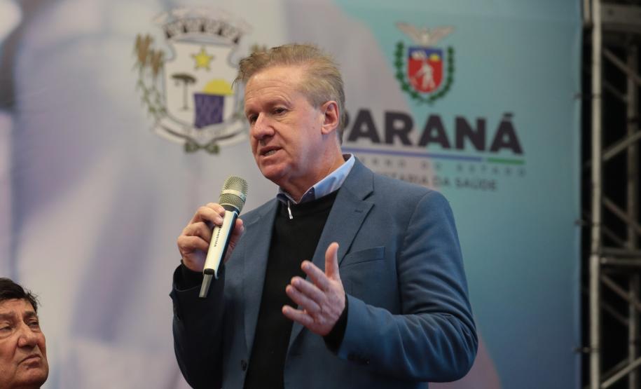 Governo inaugura obras e anuncia novos investimentos para Quedas do Iguaçu