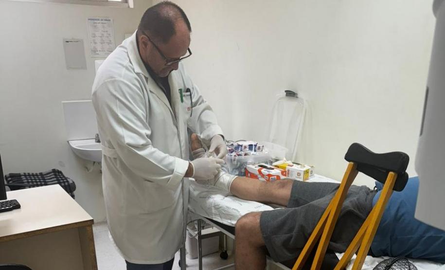 O Hospital Zona Norte de Londrina, no Norte do Estado, zerou a fila de espera de pessoas com sequelas causadas pela hanseníase, que aguardavam atendimento
