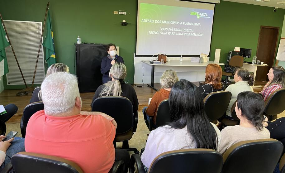 Sesa promove o primeiro treinamento para efetivar a implantação da plataforma Paraná Saúde Digital