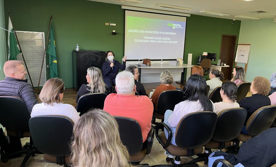 Sesa promove o primeiro treinamento para efetivar a implantação da plataforma Paraná Saúde Digital