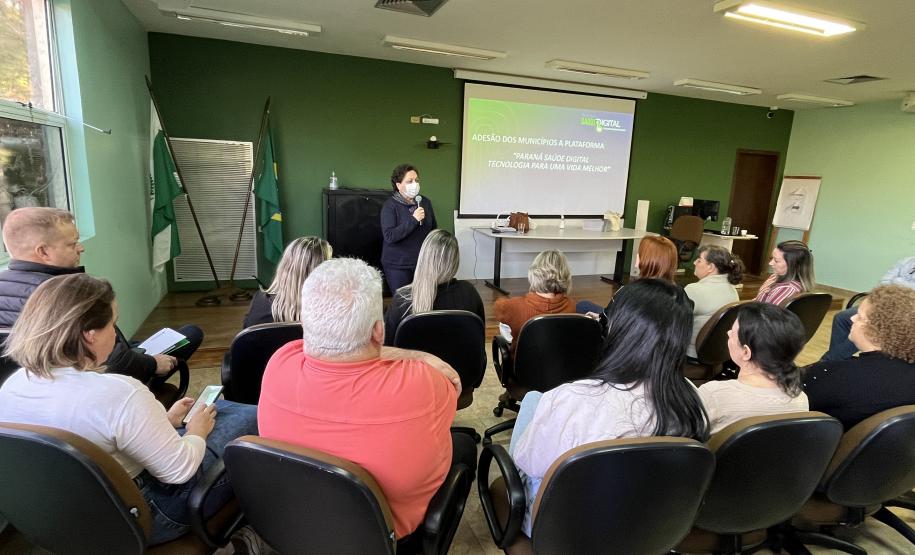 Sesa promove o primeiro treinamento para efetivar a implantação da plataforma Paraná Saúde Digital
