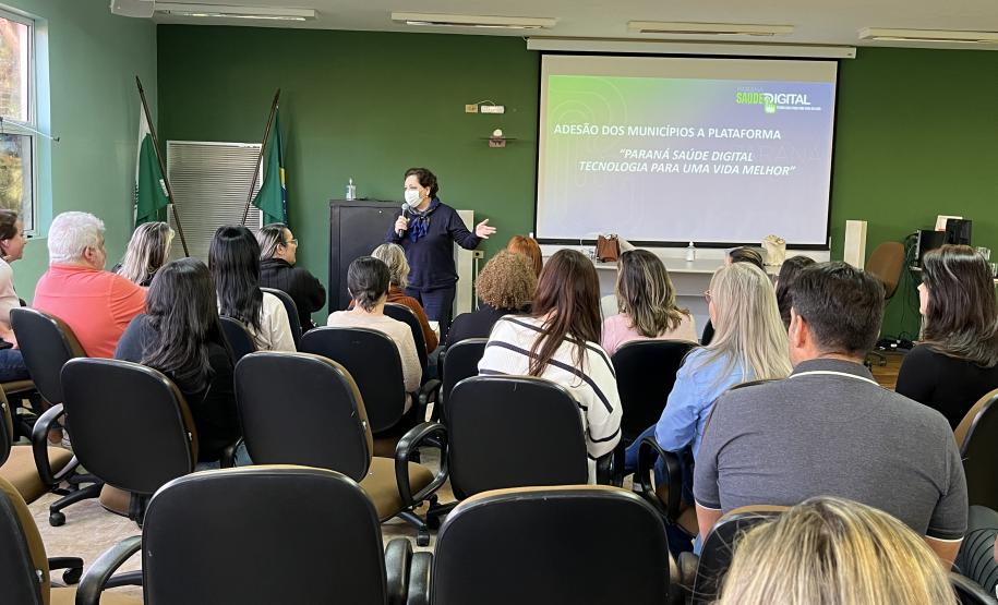 Sesa promove o primeiro treinamento para efetivar a implantação da plataforma Paraná Saúde Digital