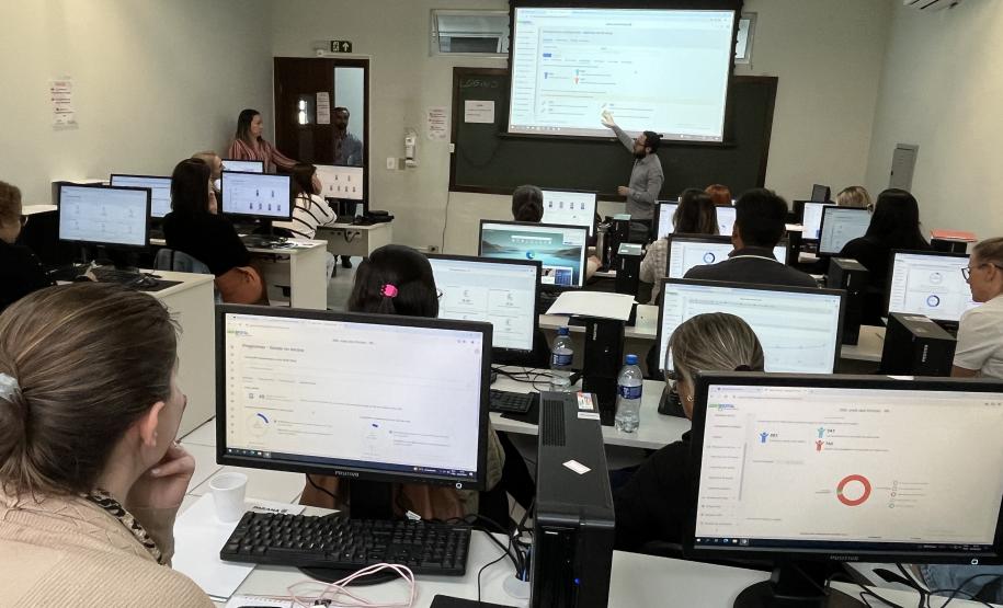 Sesa promove o primeiro treinamento para efetivar a implantação da plataforma Paraná Saúde Digital