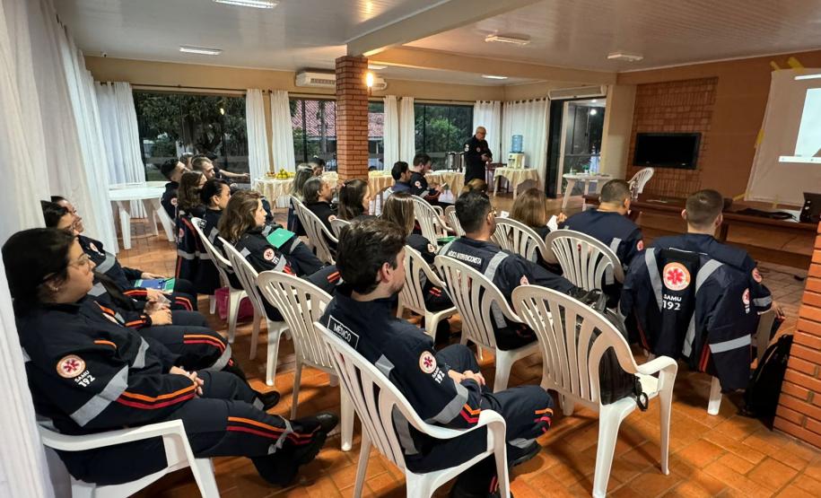 Saúde promove curso de operador de suporte médico para atendimentos com helicópteros