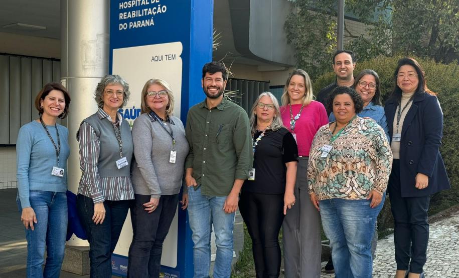 Paraná recebe equipe do MS para qualificar e fortalecer o cuidado em saúde às pessoas com deficiência.