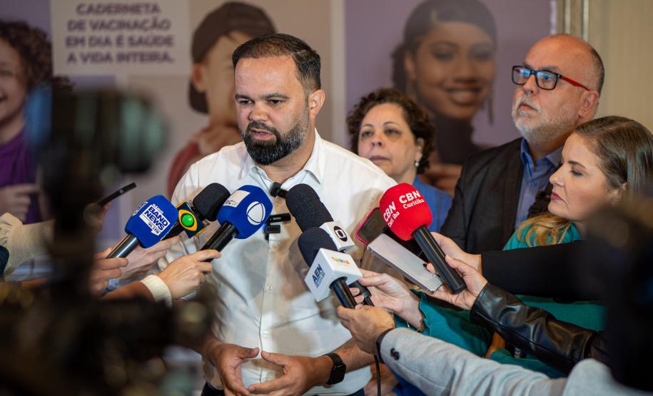 Governo começa campanha de vacinação nas escolas do Paraná a partir de segunda-feira