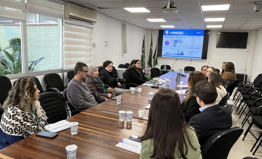 Saúde promove reunião para intensificar o combate e cuidado contra a Coqueluche