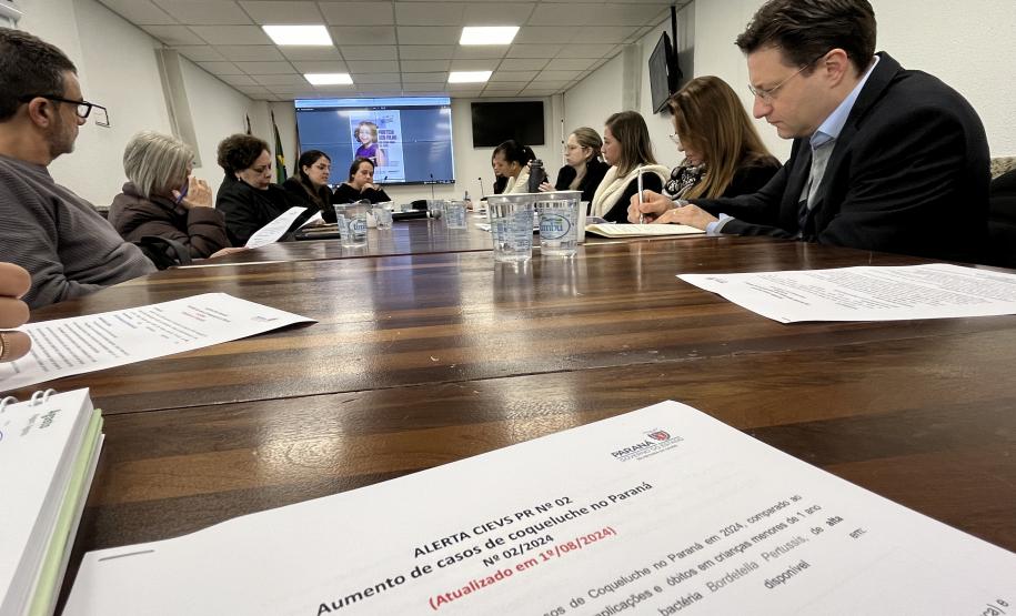 Saúde promove reunião para intensificar o combate e cuidado contra a Coqueluche
