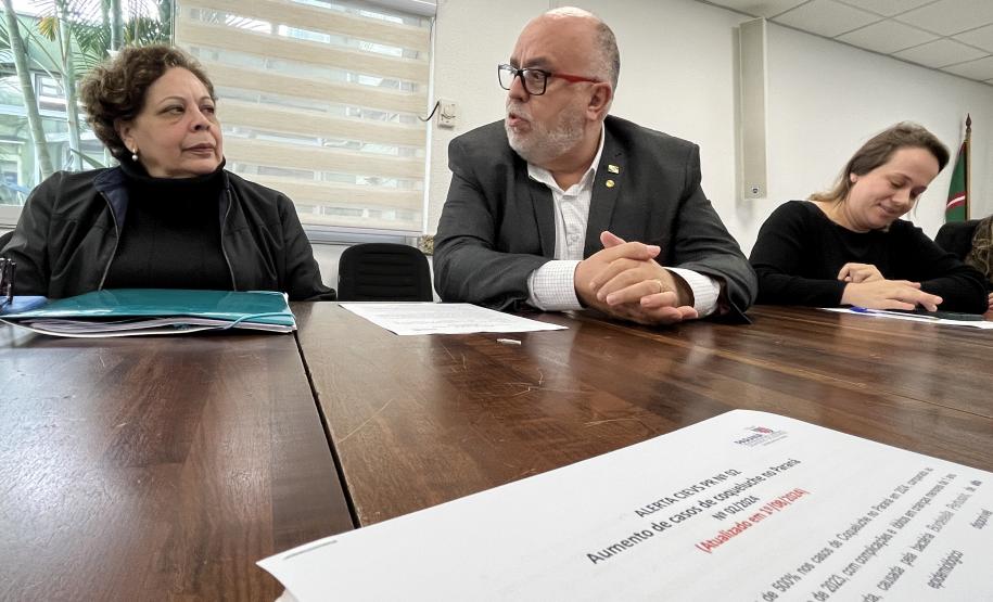 Saúde promove reunião para intensificar o combate e cuidado contra a Coqueluche