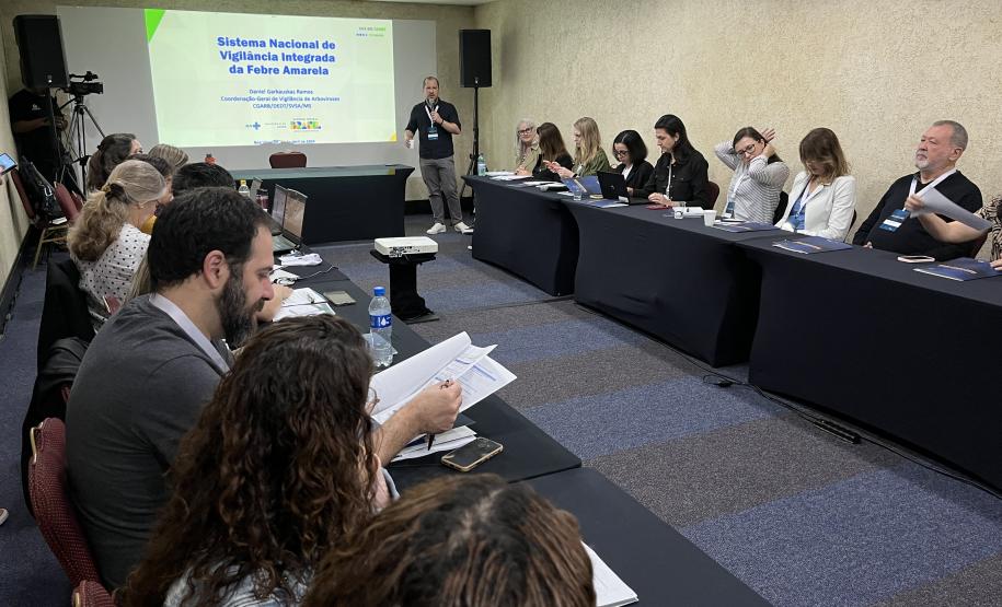 Paraná recebe reunião de capacitação sobre febre amarela do Sul e Sudeste