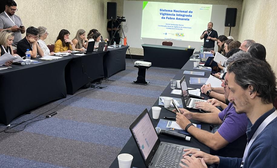 Paraná recebe reunião de capacitação sobre febre amarela do Sul e Sudeste