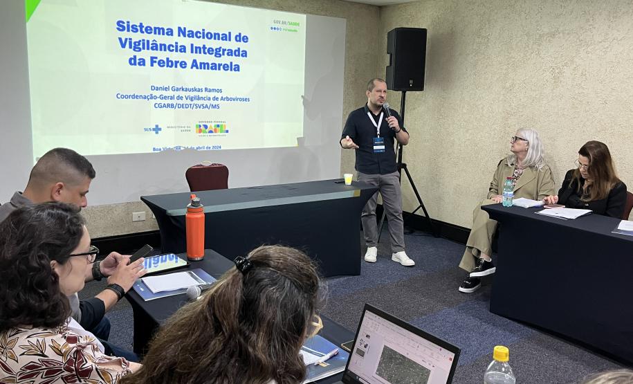 Paraná recebe reunião de capacitação sobre febre amarela do Sul e Sudeste