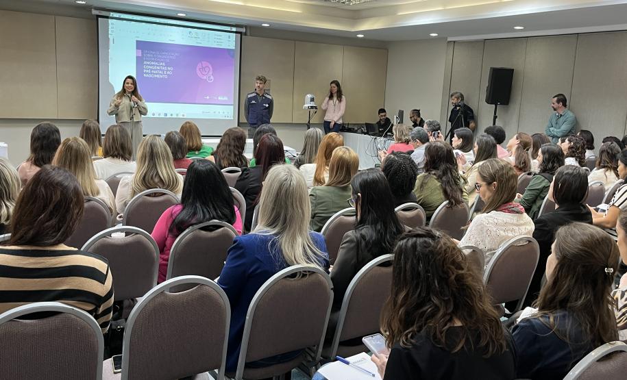 Saúde capacita profissionais para diagnóstico e notificação de anomalias congênitas na gestação