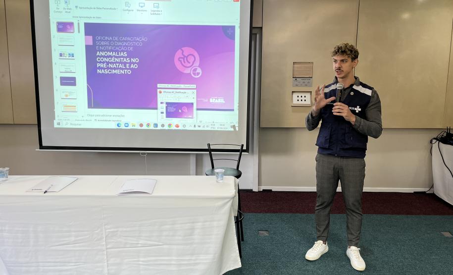 Saúde capacita profissionais para diagnóstico e notificação de anomalias congênitas na gestação