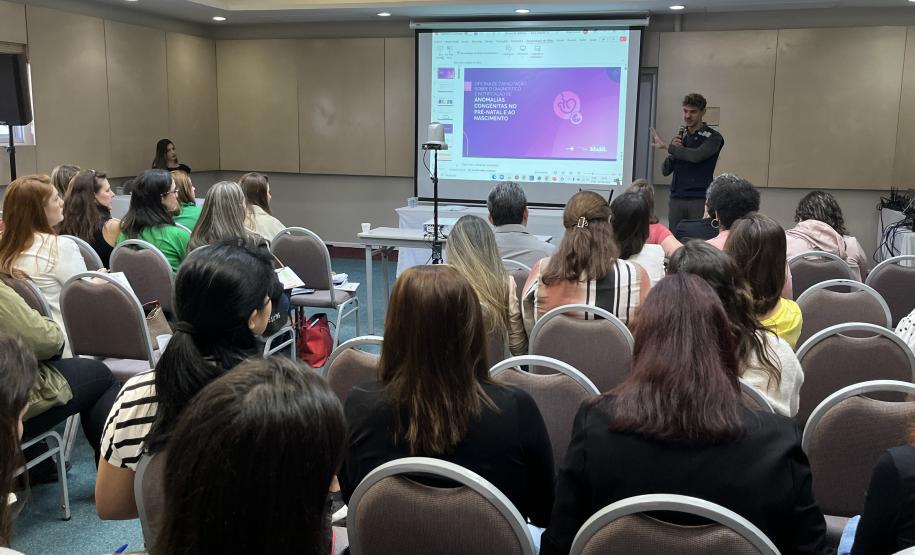 Saúde capacita profissionais para diagnóstico e notificação de anomalias congênitas na gestação
