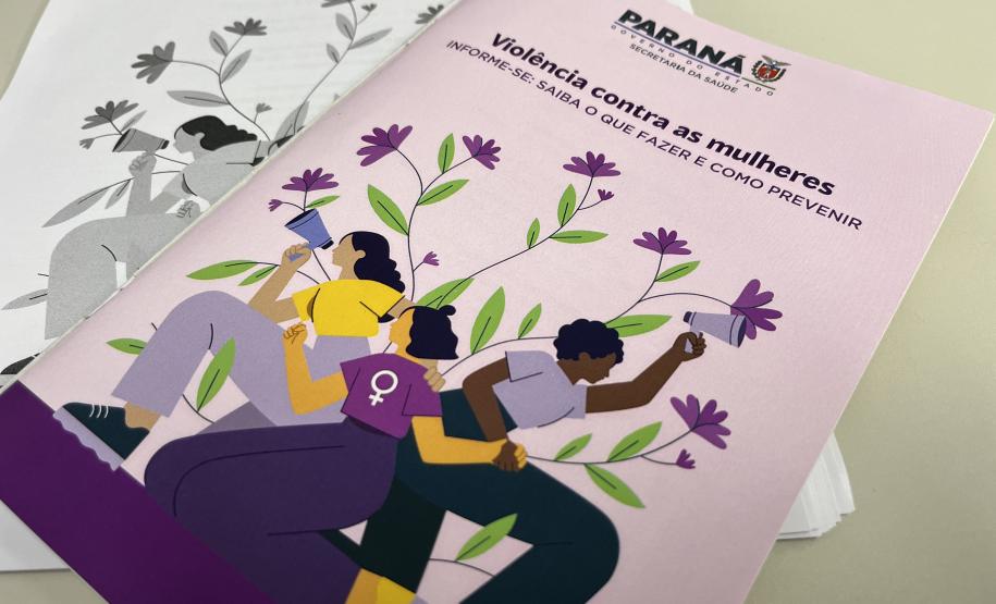 Secretaria da Saúde lança cartilha para orientar sobre violências contra as mulheres