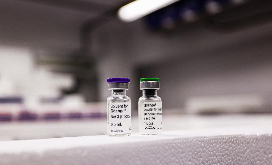 Paraná recebe mais 26.630 doses da vacina contra dengue