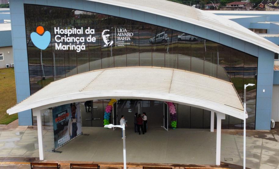 Megaestrutura: governador inaugura Hospital da Criança de Maringá