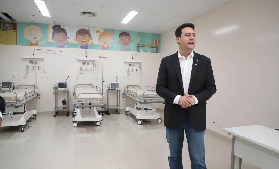 Megaestrutura: governador inaugura Hospital da Criança de Maringá