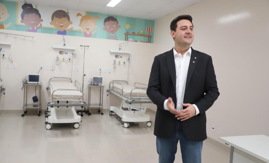 Megaestrutura: governador inaugura Hospital da Criança de Maringá