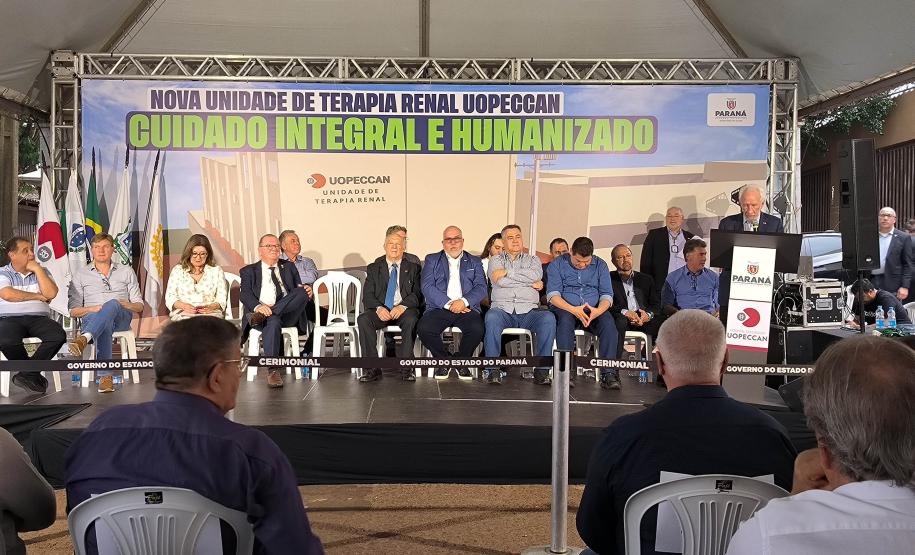 Paraná amplia atendimento a pacientes renais com nova unidade de terapia em Cascavel