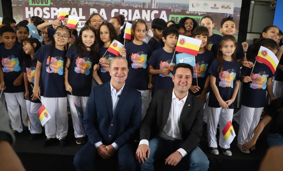 Megaestrutura: governador inaugura Hospital da Criança de Maringá