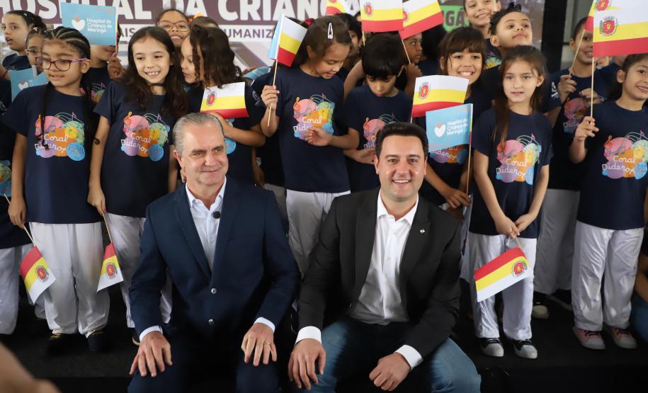 Megaestrutura: governador inaugura Hospital da Criança de Maringá