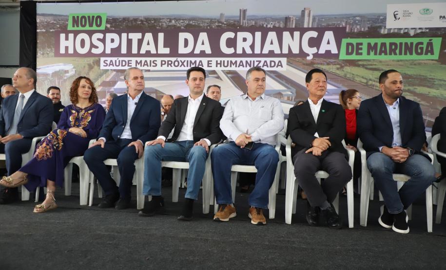 Megaestrutura: governador inaugura Hospital da Criança de Maringá