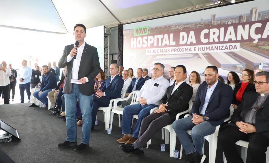 Megaestrutura: governador inaugura Hospital da Criança de Maringá