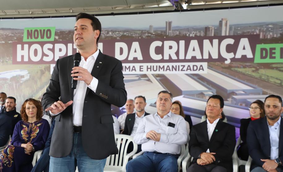 Megaestrutura: governador inaugura Hospital da Criança de Maringá