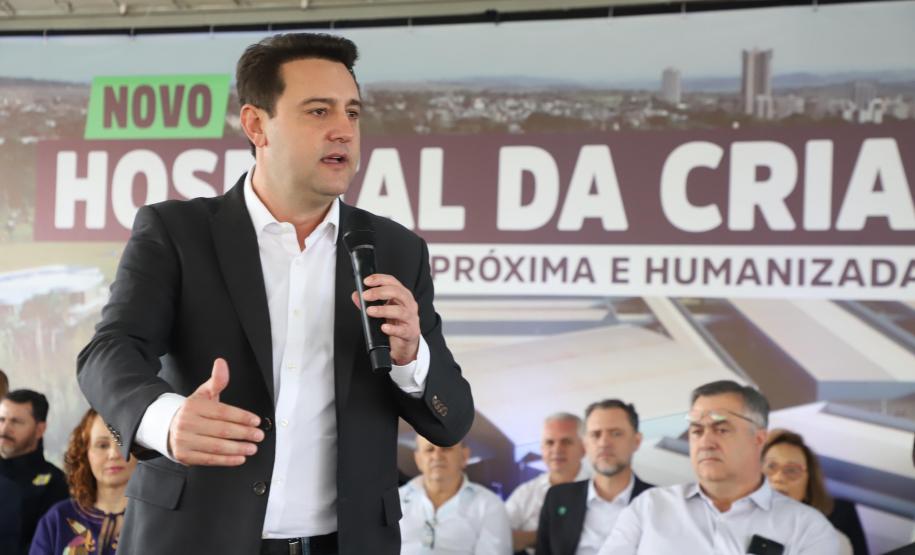 Megaestrutura: governador inaugura Hospital da Criança de Maringá