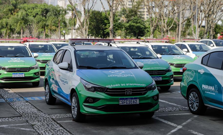 Maior doador do Brasil, Paraná renova viaturas para agilizar transplantes de órgãos