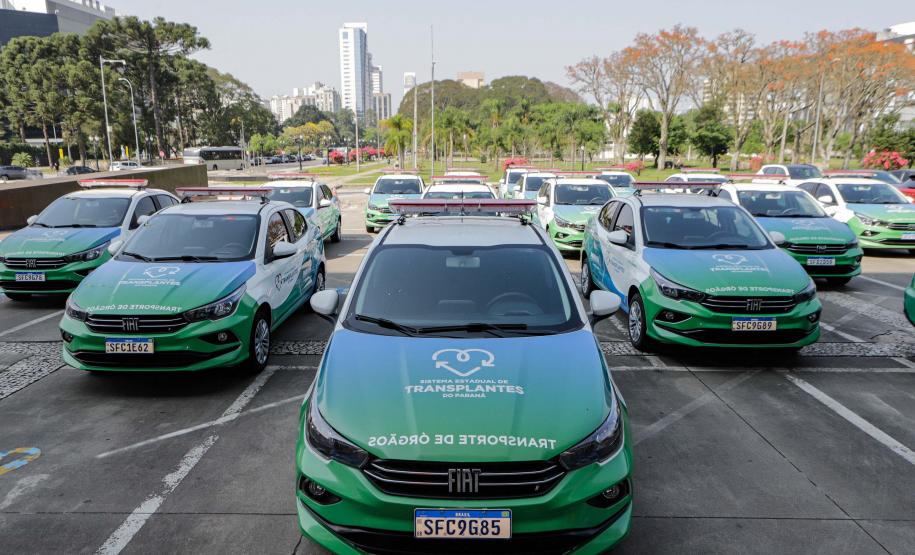 Maior doador do Brasil, Paraná renova viaturas para agilizar transplantes de órgãos