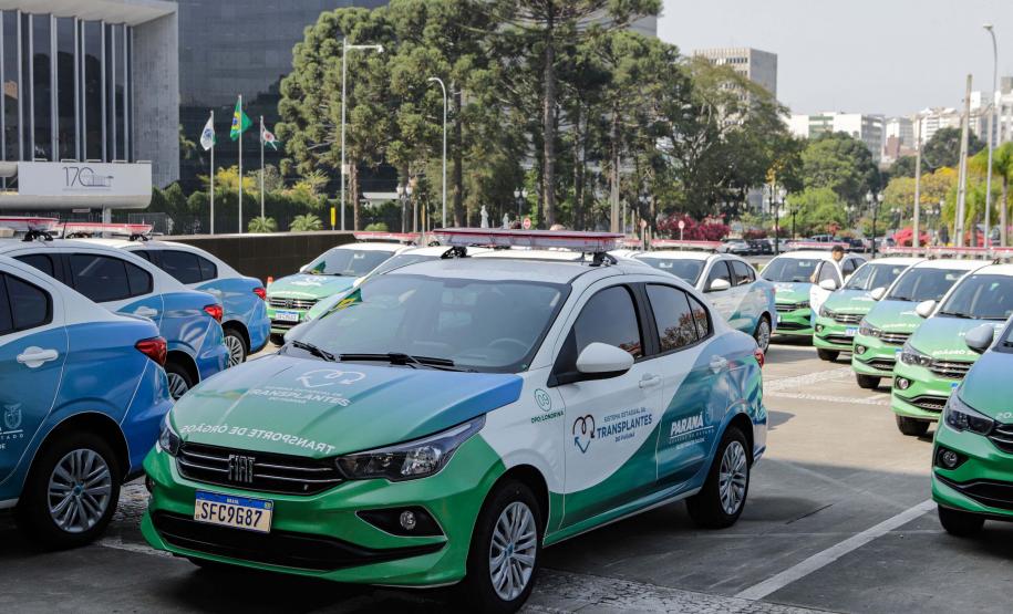 Maior doador do Brasil, Paraná renova viaturas para agilizar transplantes de órgãos