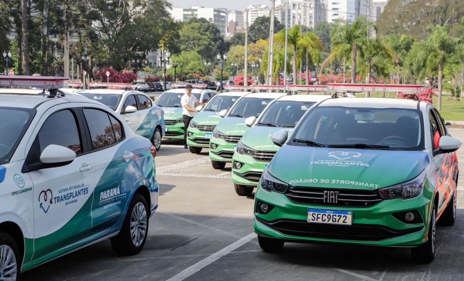 Maior doador do Brasil, Paraná renova viaturas para agilizar transplantes de órgãos