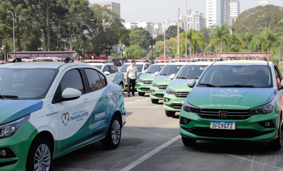 Maior doador do Brasil, Paraná renova viaturas para agilizar transplantes de órgãos