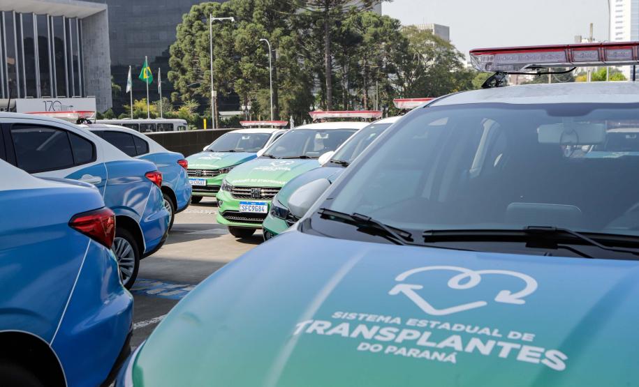 Maior doador do Brasil, Paraná renova viaturas para agilizar transplantes de órgãos