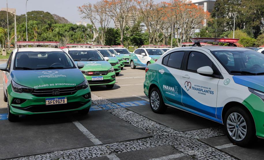 Maior doador do Brasil, Paraná renova viaturas para agilizar transplantes de órgãos