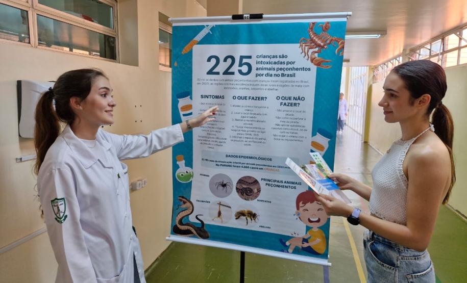 Com foco na prevenção de intoxicações infantis, Saúde amplia ações educativas nas escolas
