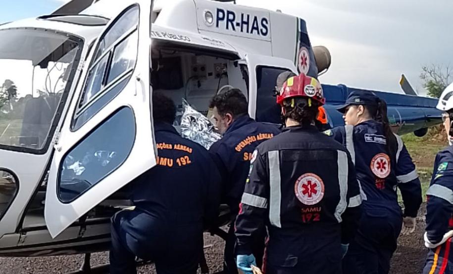 Sesa simula acidente com várias vítimas para treinamento de urgência em Jandaia do Sul