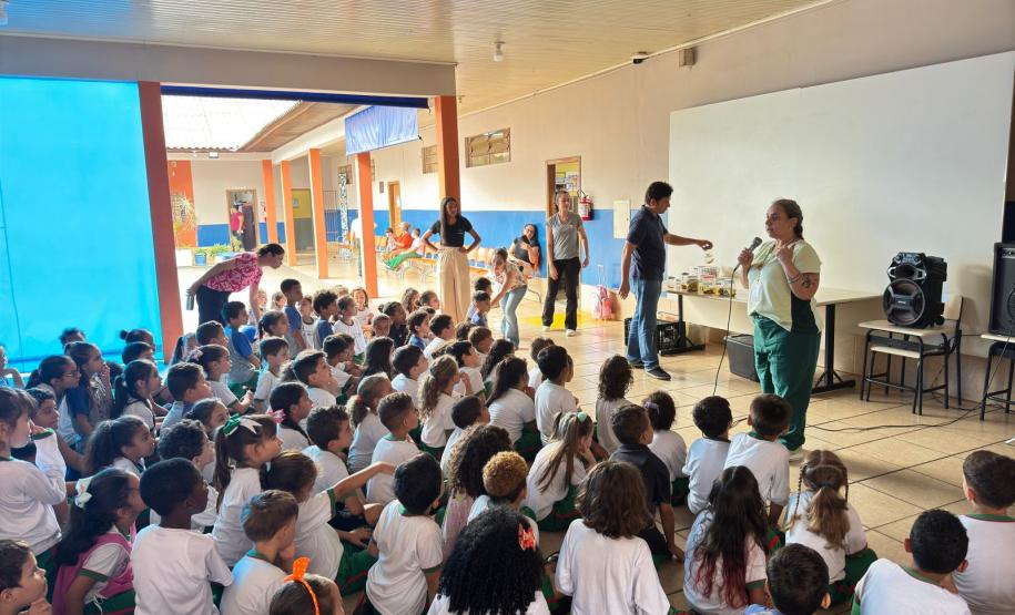 Com foco na prevenção de intoxicações infantis, Saúde amplia ações educativas nas escolas