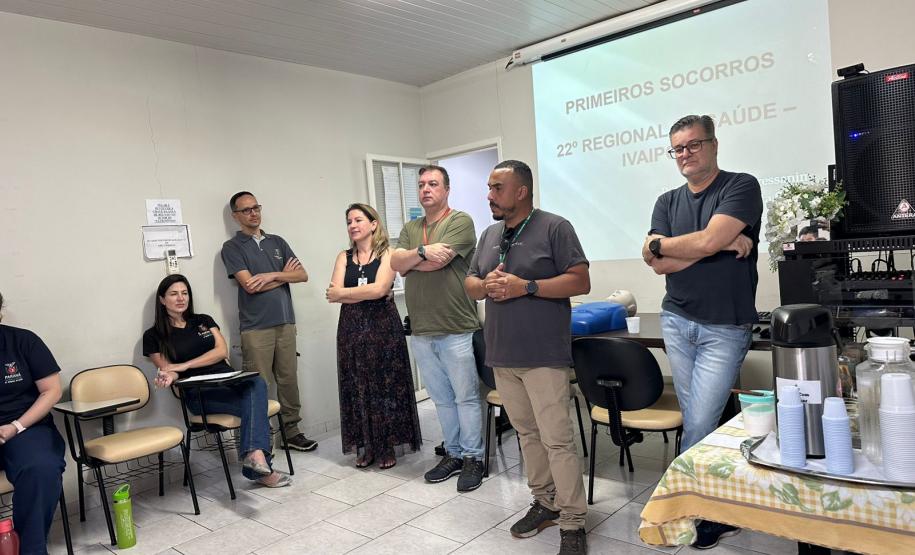 Secretaria da Saúde promove treinamento prático para brigadistas de incêndio