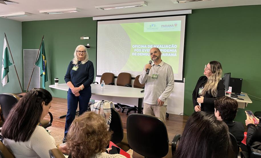 Secretaria da Saúde promove encontro para ações de enfrentamento à dengue