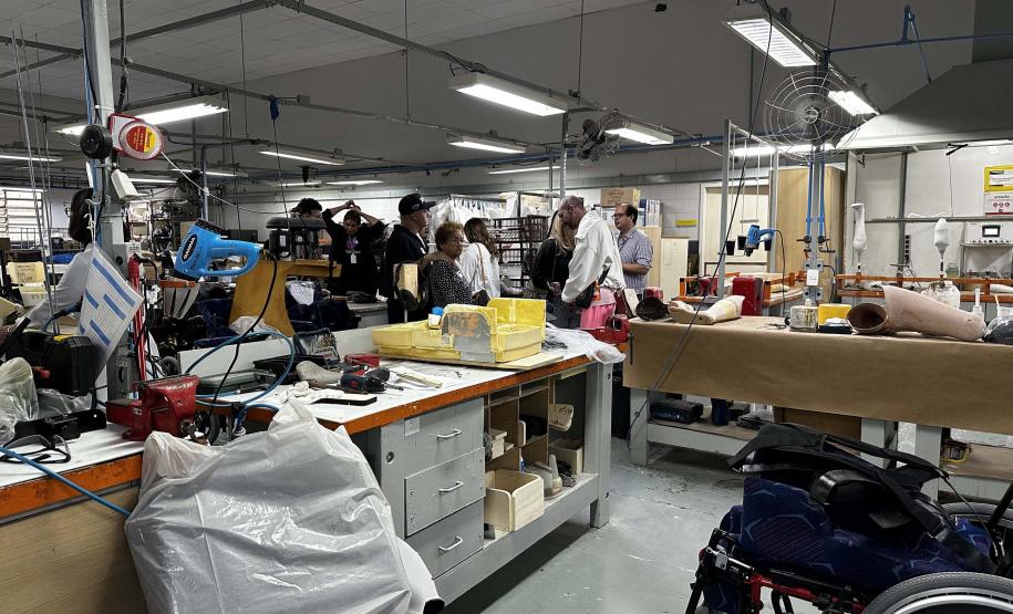 Cooperação técnica: equipe da Saúde do Paraná faz treinamento na AACD em São Paulo