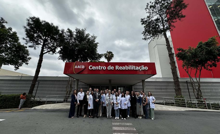 Cooperação técnica: equipe da Saúde do Paraná faz treinamento na AACD em São Paulo