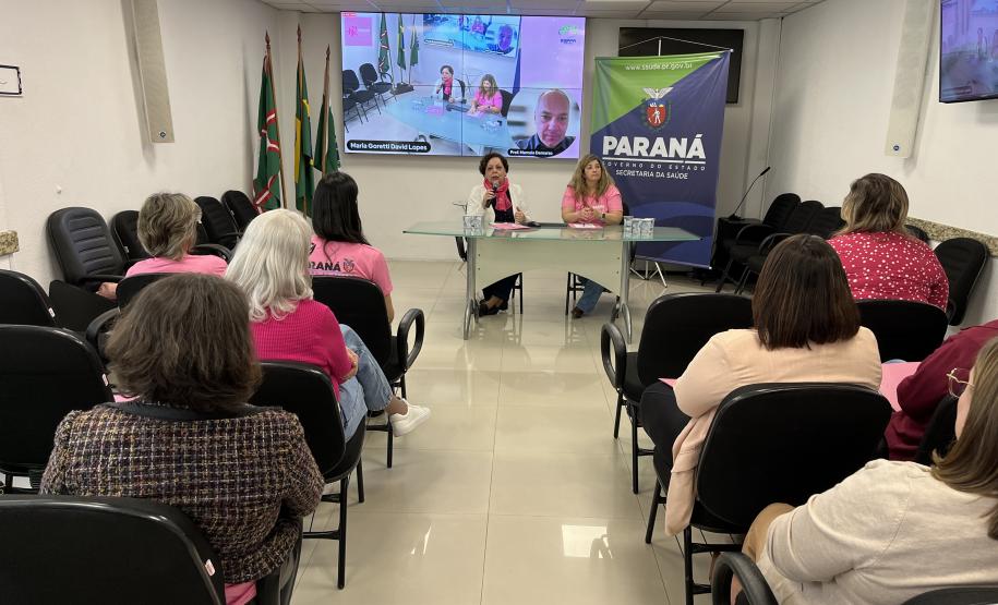 Saúde encerra campanha Paraná Rosa com balanço de ações e palestra sobre mindfulness