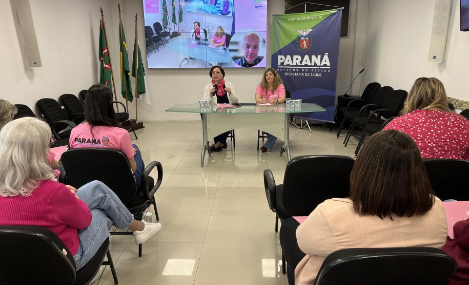 Saúde encerra campanha Paraná Rosa com balanço de ações e palestra sobre mindfulness